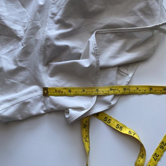 Lululemon 2023 Hotty Hot High-Rise Lined Short 4" Woman 14 Bone Swift Fabric - Picture 13 of 14